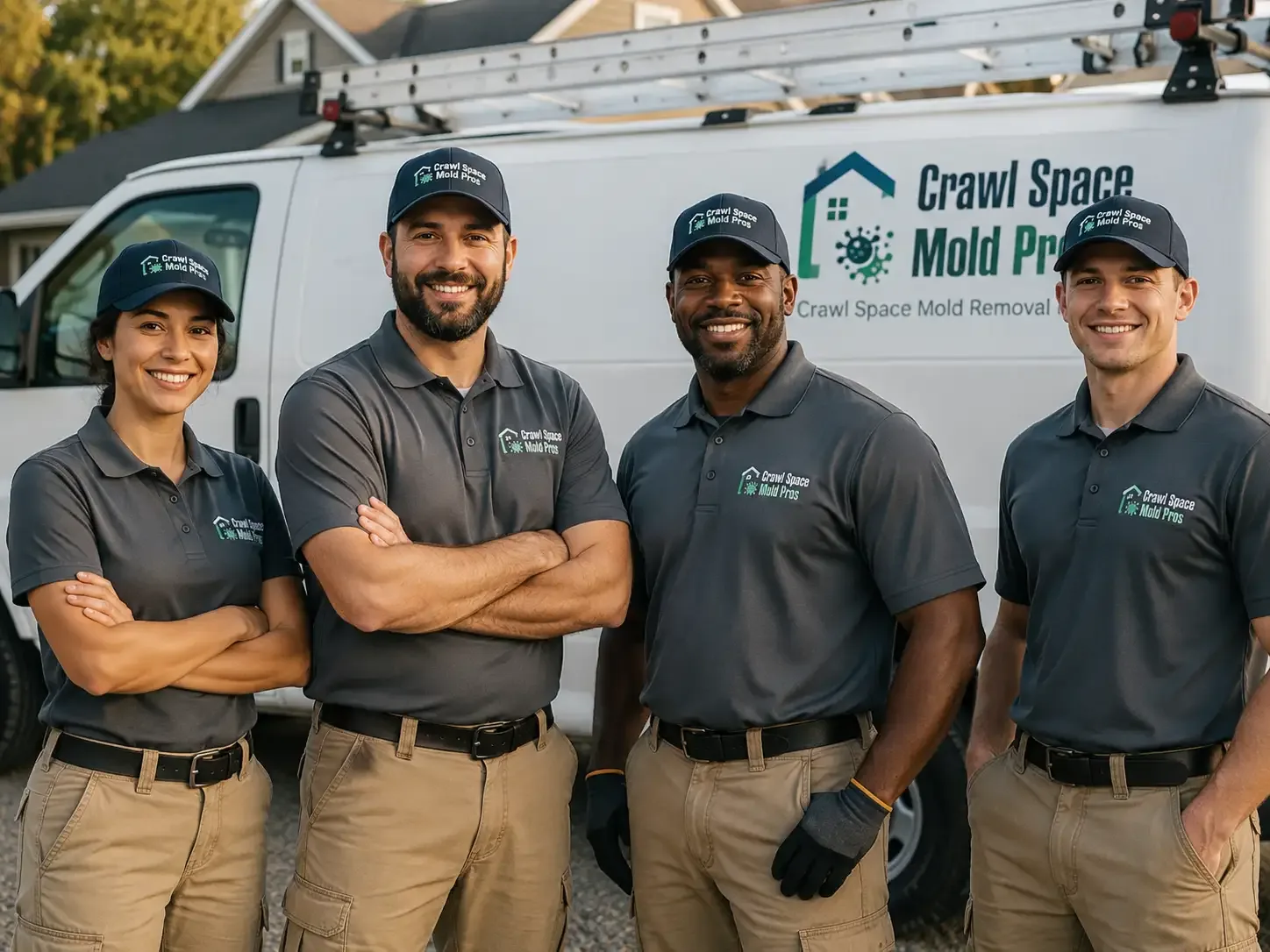 Crawl Space Mold Removal company in Provencal, LA